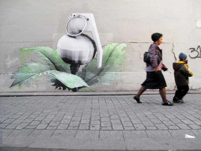 French Street Artist LUDO Paintings (1)