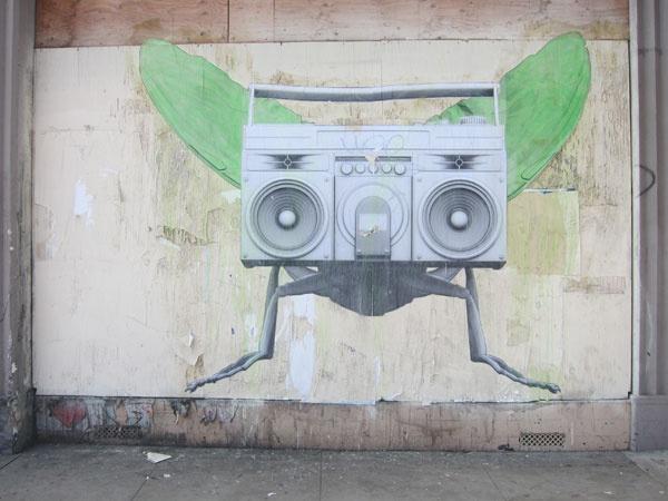 French Street Artist LUDO Paintings (2)