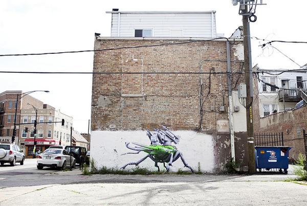 French Street Artist LUDO Paintings (6)